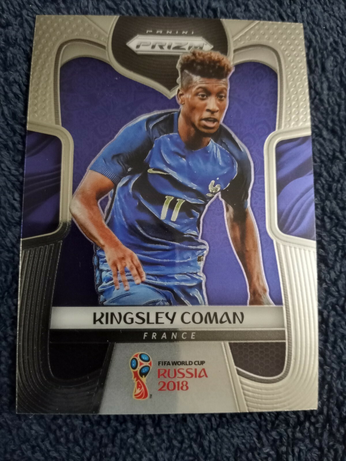 2018 Prizm Kingsley Coman France RC World Cup SP Rookie Winning Goal
