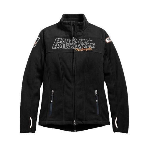 Womens Harley Davidson Fleece Jacket Size Large 1RXT-H-DMC