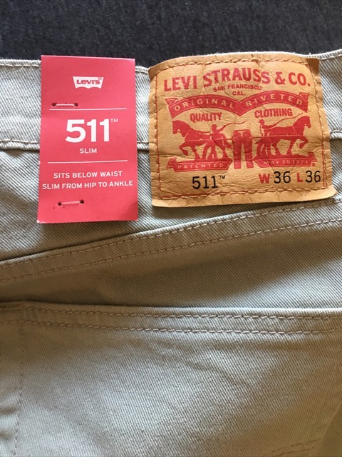 levis 511 36x36