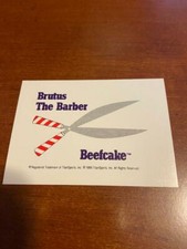 Brutus Beefcake WWF Classic Wrestling Trading Card WWE Wrestler #143