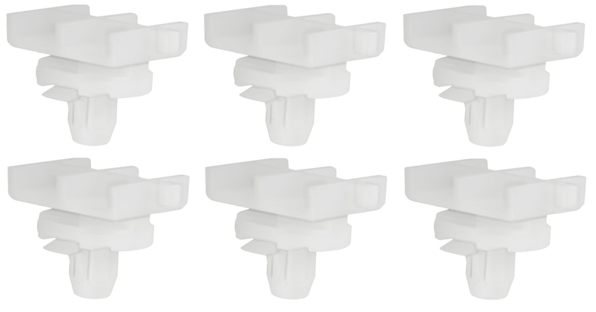 6 ROCKER MOULDING CLIPS! FITS ALL FORD TRANSIT 150 250 350 PART