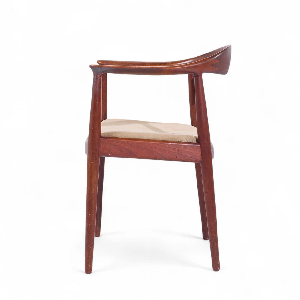 Hans Wegner para Johannes Hansen Danés Teca La Silla Foto 4 de 4