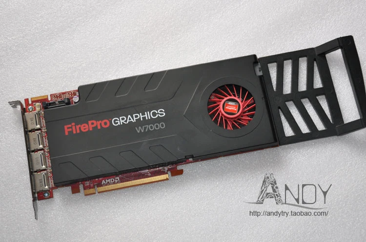 AMD FirePro W7000 4GB GDDR5 PCIe x16 Gen3/PCIe 3.0 4x Displayport - Image 2 of 4