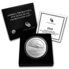 2010 P 5 oz ATB Mount Hood OR  .999 Silver Coin with US Mint Packaging & COA