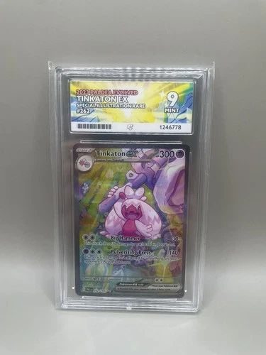 2023 Pokemon Paldea Evolved Tinkaton 262/193 ACE Mint 9