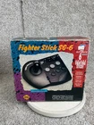 Vintage Asciiware Fighter Stick SG-6 Sega Genesis Console Tested/Works