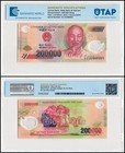 Vietnam 200000 Dong, 2021, P-123l, UNC, Polymer, Authenticated