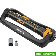 Turbo Oscillating Sprinkler 4,500 sq. ft., Quick Connect Bundle 3-Way Adjustable