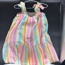 Cat  Jack Multicolor Striped Casual Dress