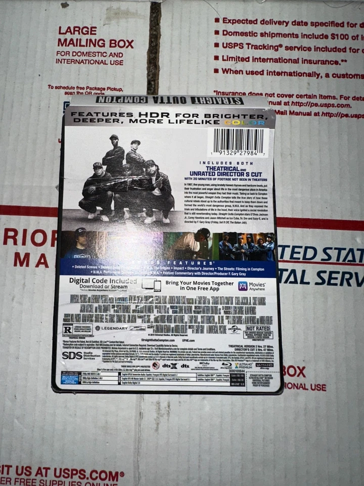 Straight Outta Compton steelbook - 10th Anniversary (4K UHD+ Blu-ray) opened - Image 2 of 4