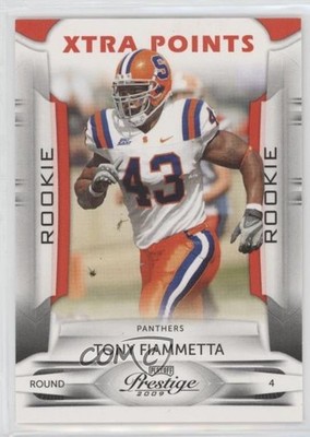 2009 Playoff Prestige Xtra Points Red 69/100 Tony Fiammetta #126 Rookie RC a7t