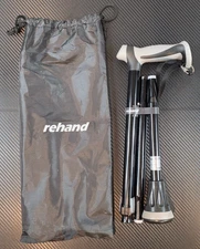 Rehand Foldable & Adjustable Walking Canes 350Lbs Capacity #RH100754