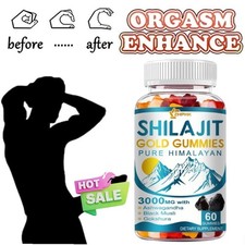 Pure Himalayan Shilajit Gold Gummies 3000mg With Ashwagandha Gokshura