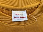Hanna Andersson Girls Sweatshirt Dress In Mustard Yellow Size 150/US 12 NWT — photo 4