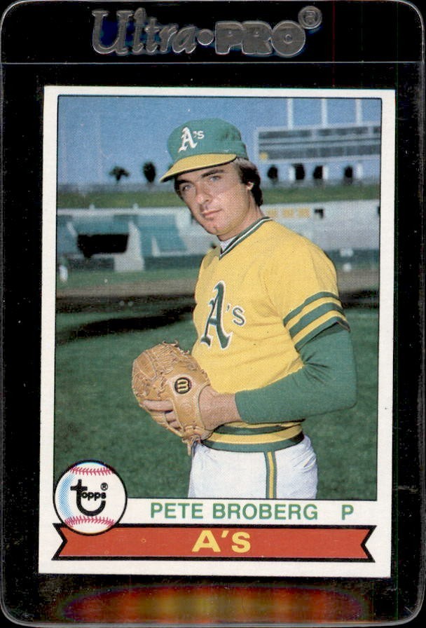 1979 Topps #578 Pete Broberg Oakland A's - Nice Card
