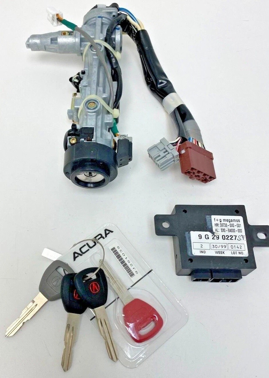 Acura NSX 1997-2005 Ignition lock cylinders Set