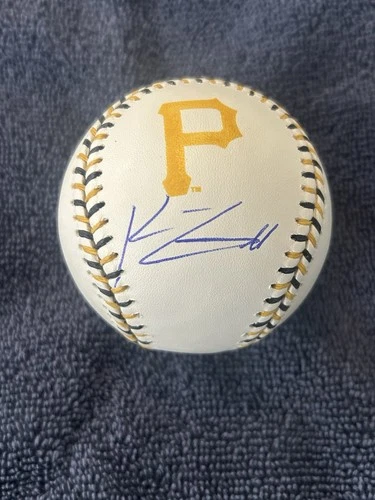 KONNOR GRIFFIN SIGNED AUTOGRAPHED PITTSBURGH PIRATES STITCH OML BASEBALL MLB