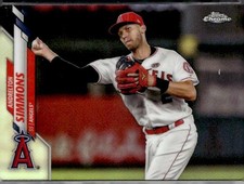 2020 Topps Chrome #72 Andrelton Simmons Refractor