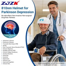 Brain Stimulation Near Infrared Light Therapy Device PBM Helmet for Brain Injury