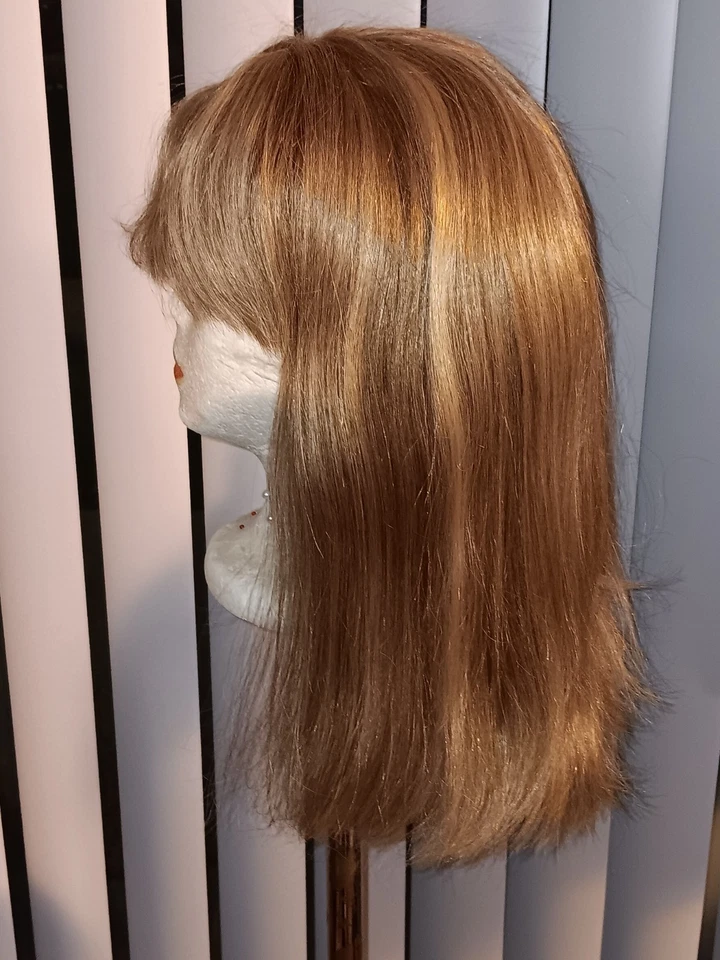 Louis ferre wig ModAcrylic Brown Blonde Shoulder Length Cosplay Drag Queen - Image 4 of 4
