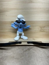 2013 Peyo McDonalds Toy The Smurfs Smooth Smurf With Sunglasses