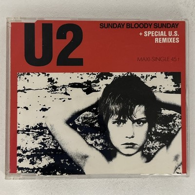 U2- Sunday Bloody Sunday CD MAxi Single  IMPORT