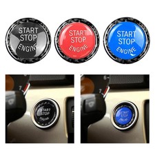 Engine Start Stop Button Trim Cover Protector Ringe f�r BMW E90 E92 E93