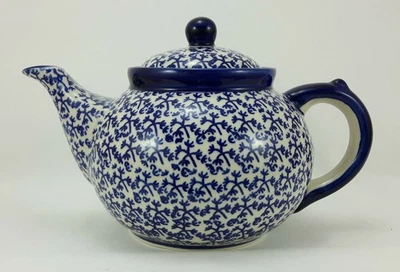 Bunzlauer Keramik Teekanne, Kanne für 1,3Liter Tee, (C017-P364) - Bild 1 von 4