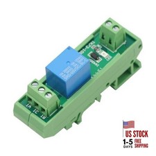1 Channels Relay Module DIN Rail Mount SRD-05VDC-SL-C SRD-12VDC 12 Volts DC