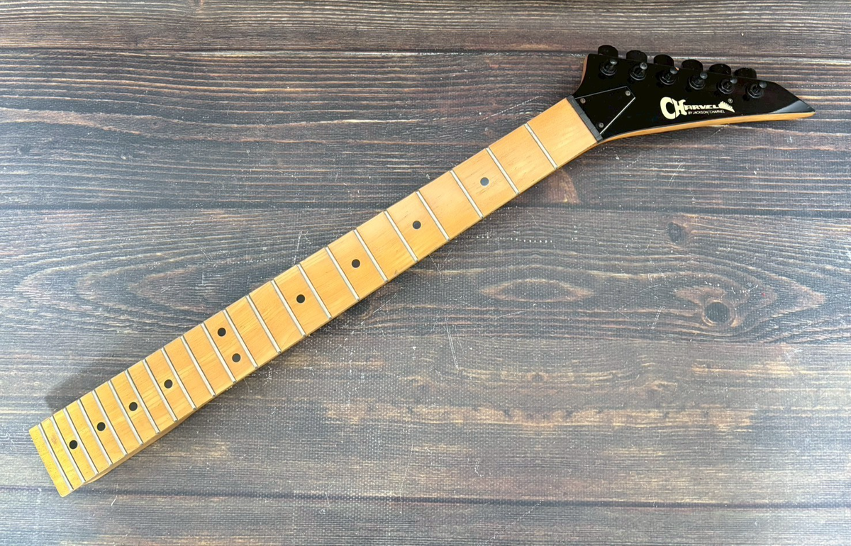 80s Charvel Model-1C Concorde Head Neck Maple Fingerboard Made in