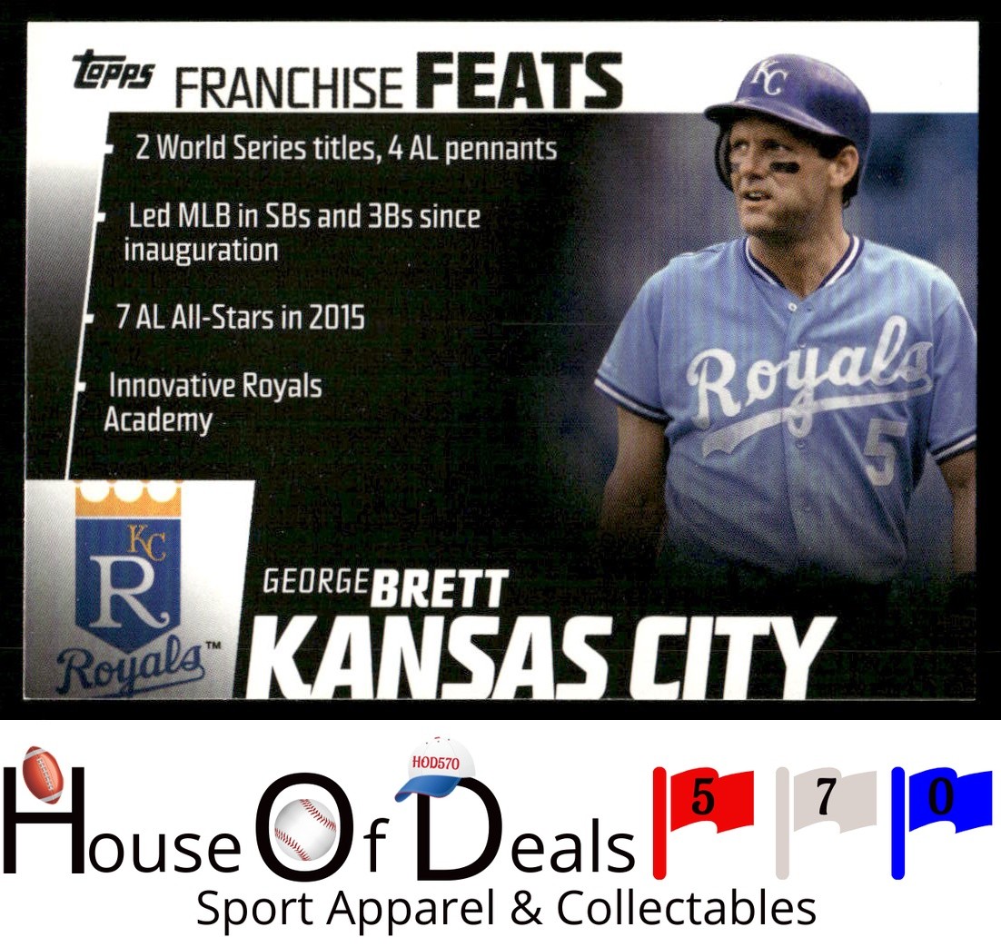 2019 Topps #FF-13 George Brett Franchise Feats Kansas City Royals Card