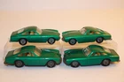 4 Vintage 1965 Matchbox Lesney Ferrari Berlinetta #75 Cars