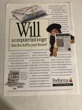 1995 Apple Performa Computer Print Ad Advert Vtg Mac MacIntosh pa8