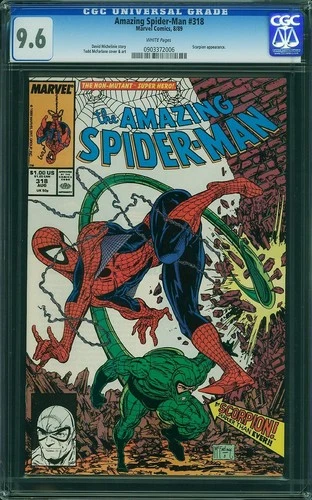 AMAZING SPIDER-MAN  #244  CGC  NM+9.6  High Grade!  White Pages   0903372006