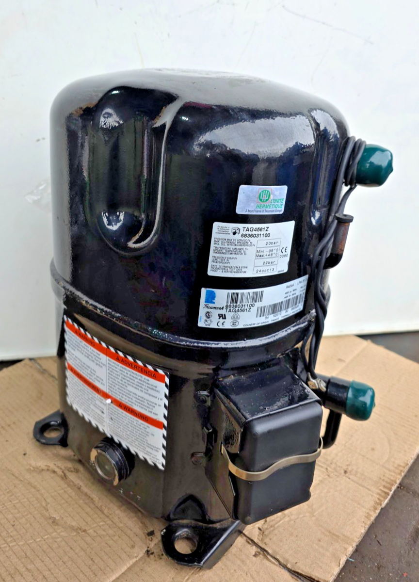 TECUMSEH HERMETIC COMPRESSOR TAG4561Z - 440V 3PH 60HZ | eBay