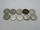 US Morgan Silver Dollar - LOT of 10 coins - 1921 Mixed Mint NO RESERVE Lot#2