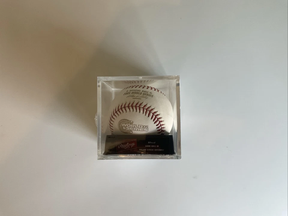Rawlings Authentic  Official Ball  2005 World Series  White Sox Champions - Image 2 of 4