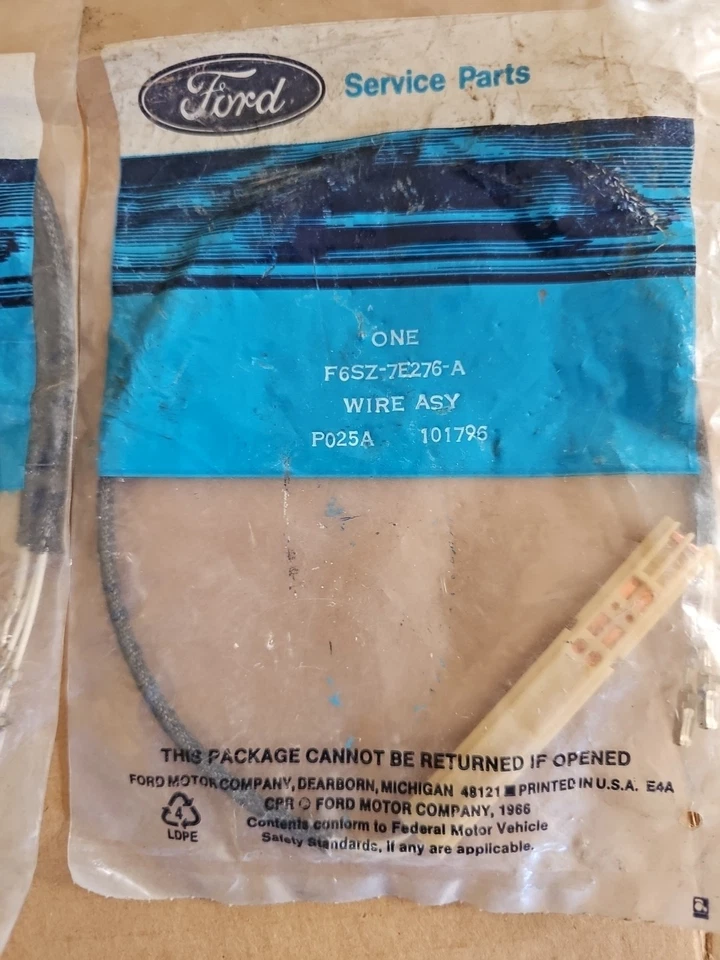 Cableado de control de transmisión Ford Thunderbird 1996 F6SZ-7e276-A -3 piezas Foto 3 de 4