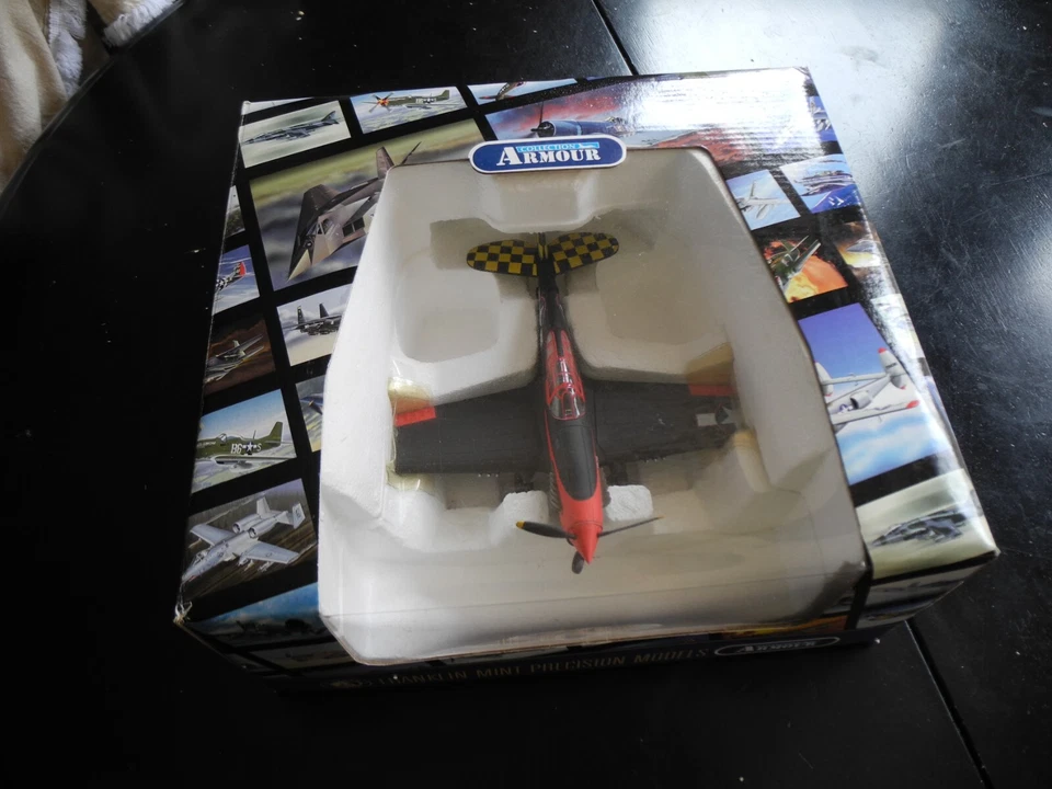 Reduced Very Rare Franklin Mint P-40 Warhawk, 1:48, Retired - Image 2 of 4