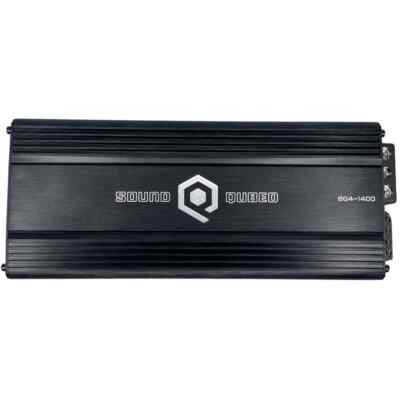 SoundQubed 1400 Watt RMS BG4-1400 Bagger Series Amplifier (Ultra Compact)