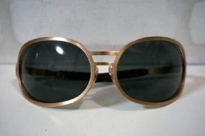 Rare! CHRISTIAN ROTH sunglasses Gold Big X-JAPAN HIDE favorite  
