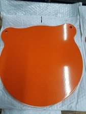 Highwild AR500 Steel Target 8" x 3/8" Gong Shooting Metal Target - Neon Orange