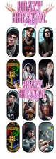 HARRY POTTER WATERSLIDE NAIL DECALS 