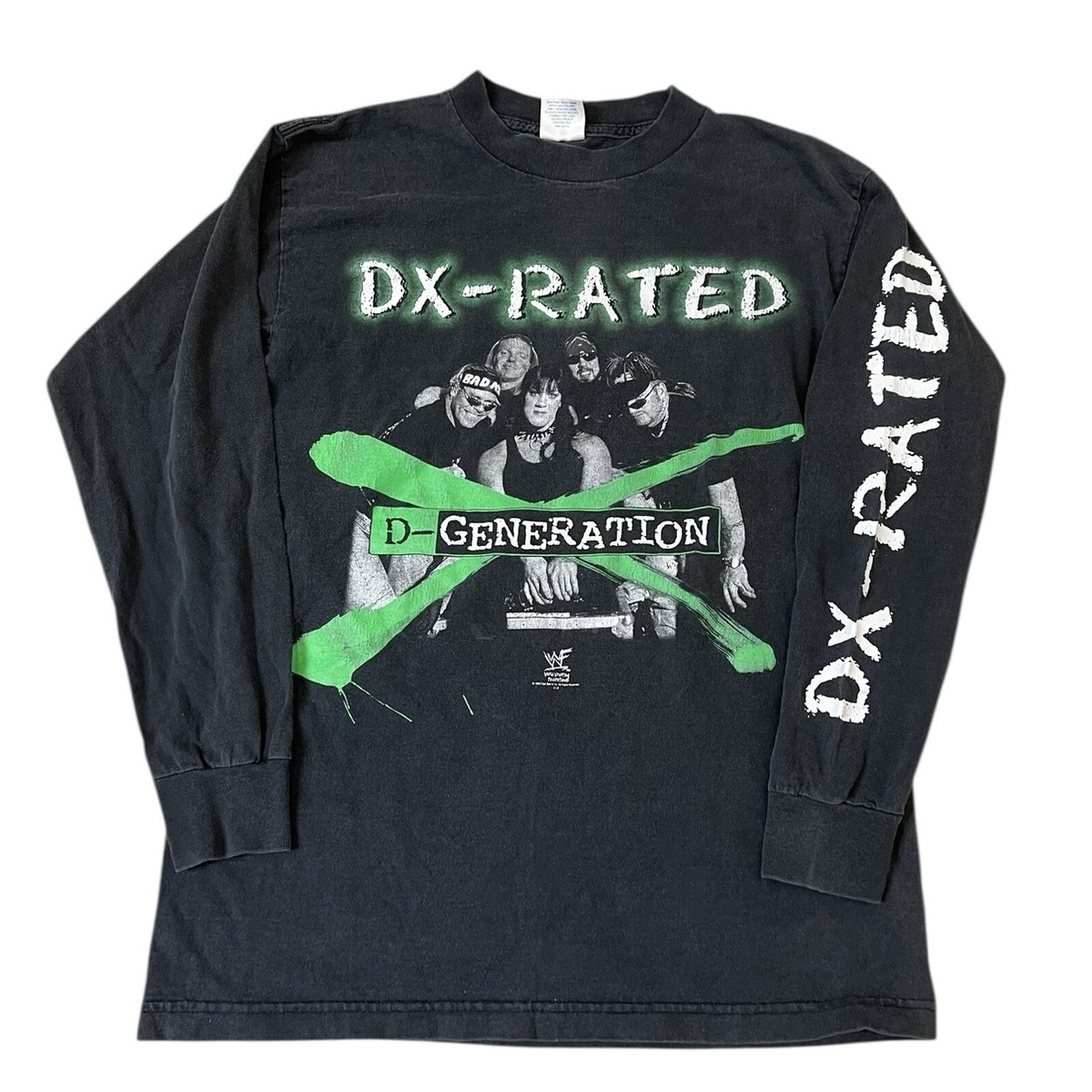 Vintage D Generation-X DX Triple H X-Pac Chyna Long Sleeve T-shirt