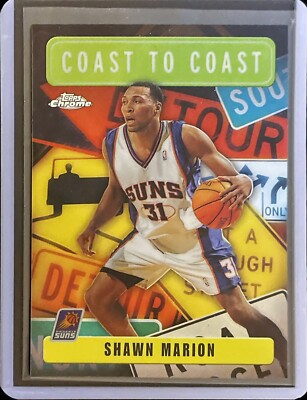 Shawn Marion - 2003 Topps Chrome Basketball - Coast to Coast #CC13