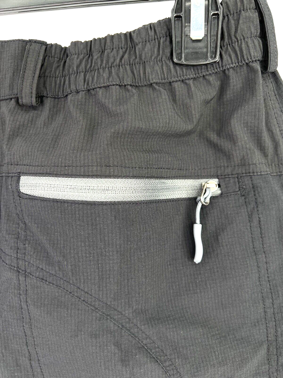 ARC'TERYX Pantaloncini da trekking all'aperto donna 9" neri grandi tasche con cerniera