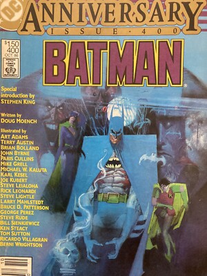 Batman #400 (Oct 1986, DC) Stephen King Intro. Pinups By Various
