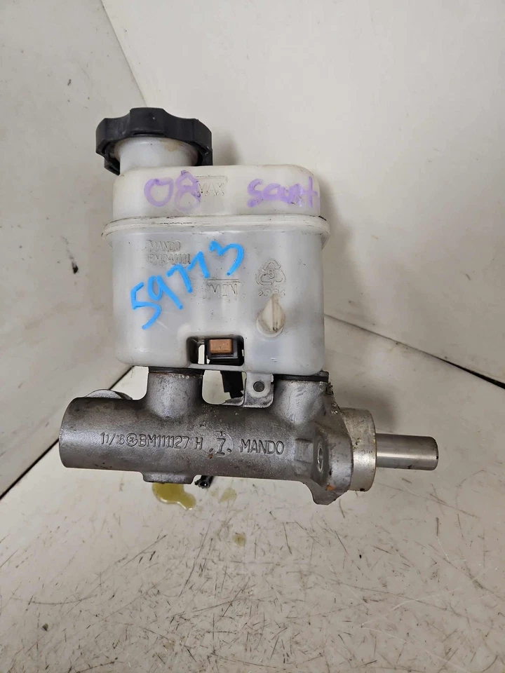 01-06 CILINDRO MAESTRO DE FRENO HYUNDAI SANTA FE con tapa de depósito ABS antideslizante OEM Foto 3 de 4