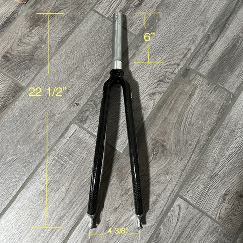 Kinesis Highmodulus Carbon Series Fork 1 1/8” Threadless Steerer Top Tube - Picture 6 of 10