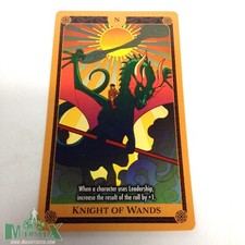 Heroclix X-Men: X of Swords set Knight of Wands Tarot Card 